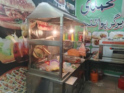 Fast Food Counter With Auto fryer