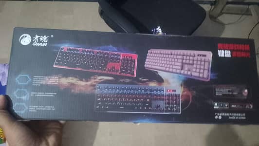 SUHUN Gaming Keyboard Mechanical RGB