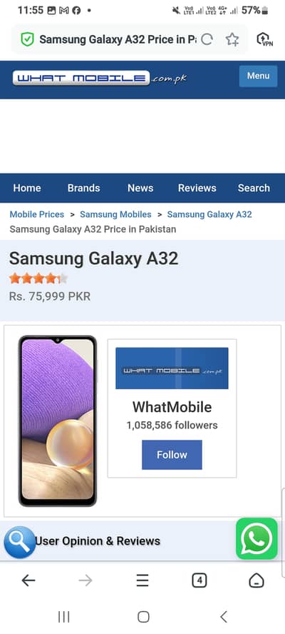 Samsung Mobile A32