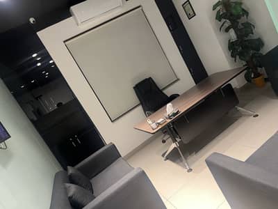 Office workspace for sharing