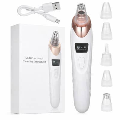 5-in-1 Blackhead remover, blackhead remover machine, derma suction
