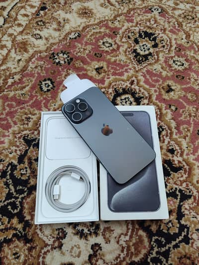 Iphone 15 Pro Max 256GB JV Non PTA Black