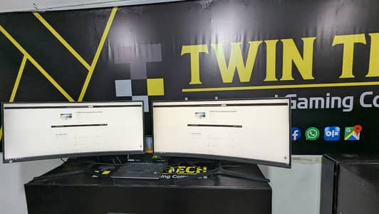 Samsung 34" Curved Ultra-Wide Monitor