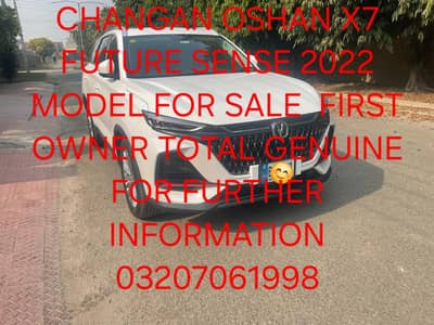 Changan oshan x7  Future sense top of line