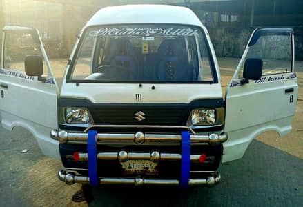 White Suzuki Euro 4 Van – Neat & Clean – For Sale