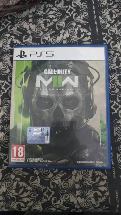 CALL OF DUTY modern warfare 2 PS5 disc