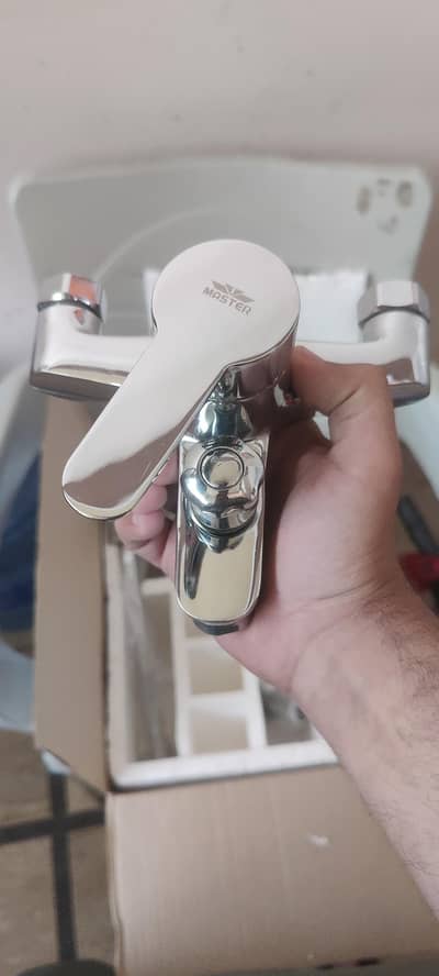 Original brass shower set 22 boxes