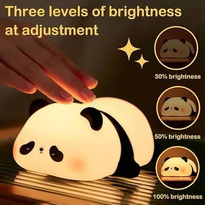 Silicone Panda Night Lamp