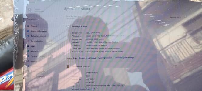 Lenovo thinkpad i5 8th gen