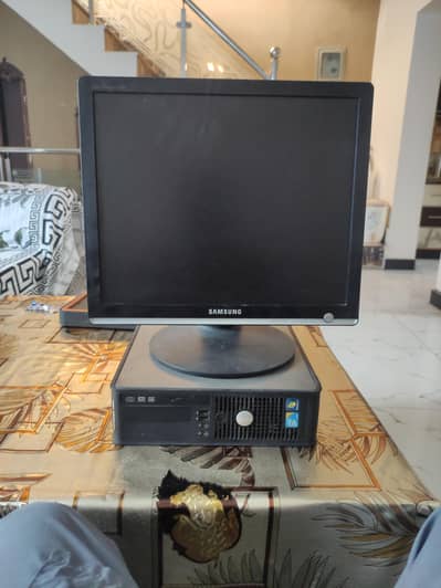 Computer System for Sale, Dell CPU Intel Core 2 Duo, Samsung LED 19"