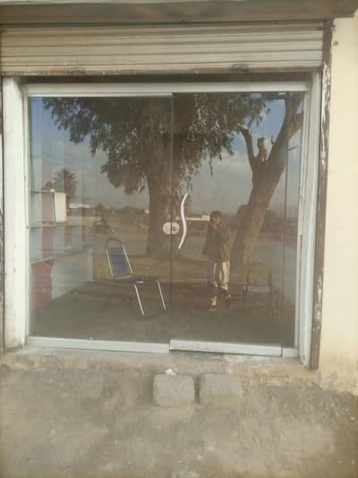 glass door full complete