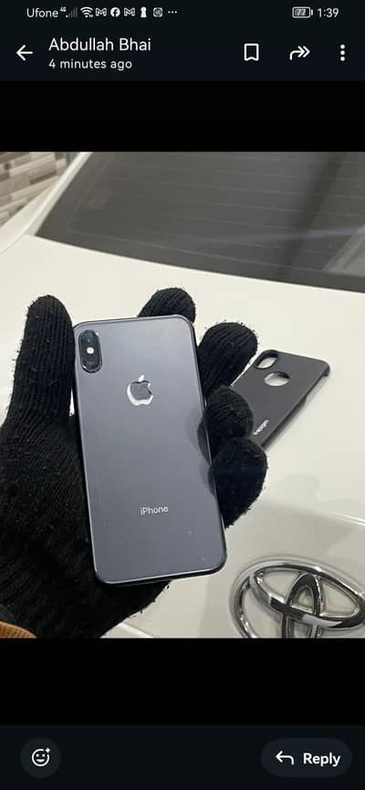 IPHONE X 64 GB  77 BATTERY HEALTH