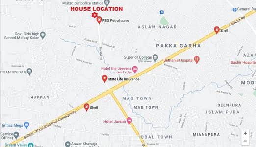 2 bedRoom house portion Flat Available for rent 30000 monthly