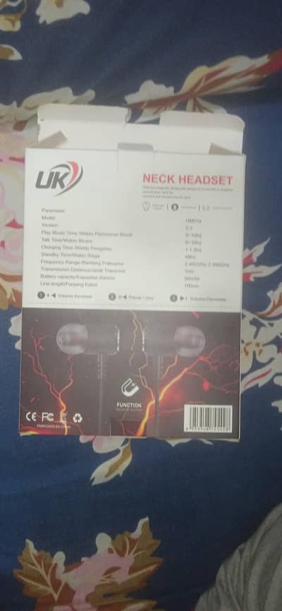 neck band head set for selling new condition h