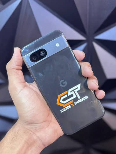 Google Pixel 8a Physical+Esim Approved 10/10 Black 8/128 Dual Sim