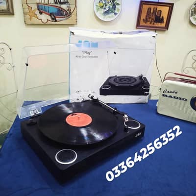 JAM Box Pack Turntable Gramophone speaker Record player Antique