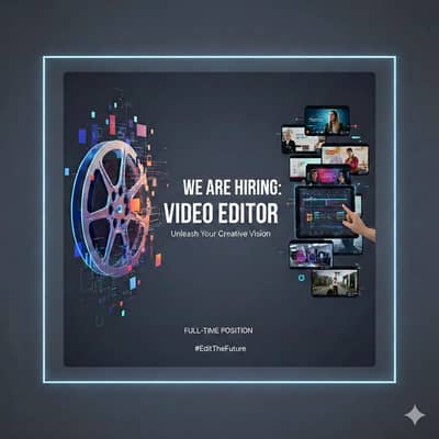 Video Editor Required:
