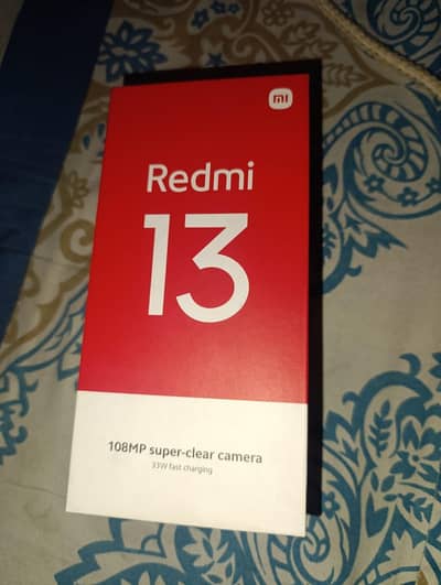 Redmi 13 8/128gb with box and charger 03177645250