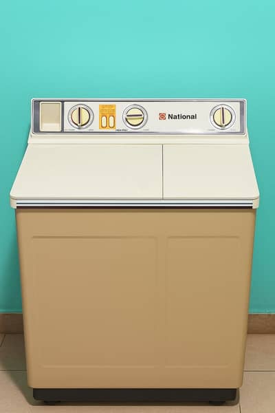 Semi automatic national washing machine
