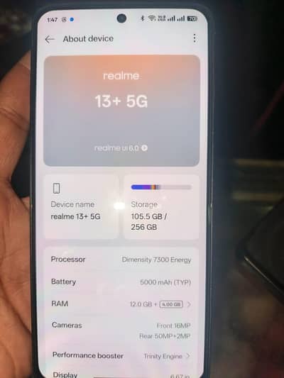 Realme 13plus 5g best for gaming and camera