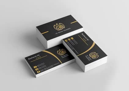 Matt double side visiting card