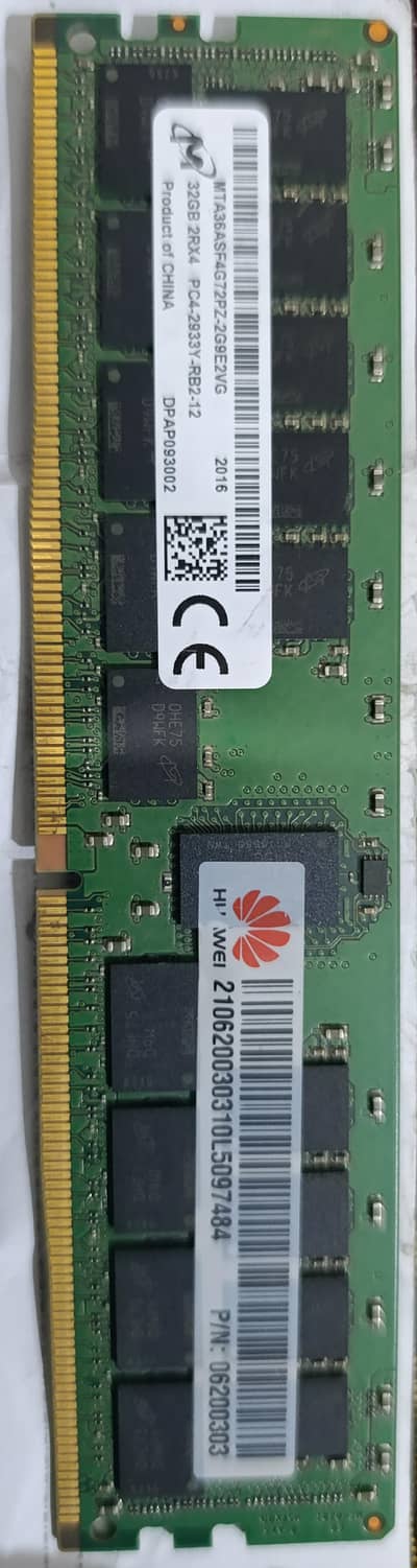 32GB DDR4 ECC Server RAM (Micron)