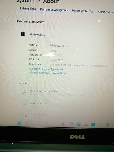 Dell Inspiron Core i7 7th gen 16GB RAM 256 SSD 4GB GRAPHIC CARD