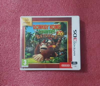 Nintendo 3ds Donkey Kong Game.