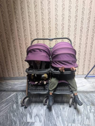 Pram for twins