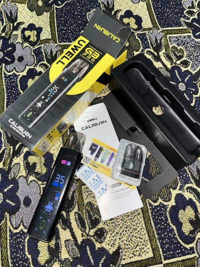 Caliburn G3 Pro with box and extra coil