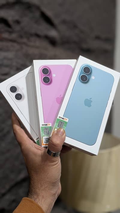 Brand New Box Pack Apple Iphone 16 128GB PTA Approved GNEXT Warranty