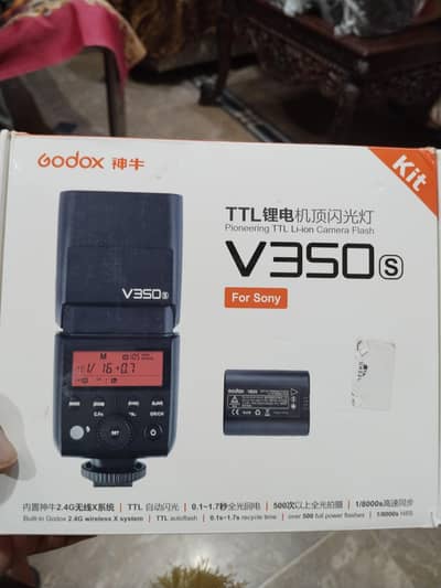 Godex Flash Gun  V350 (For Sony) Condition Brand New (just box open