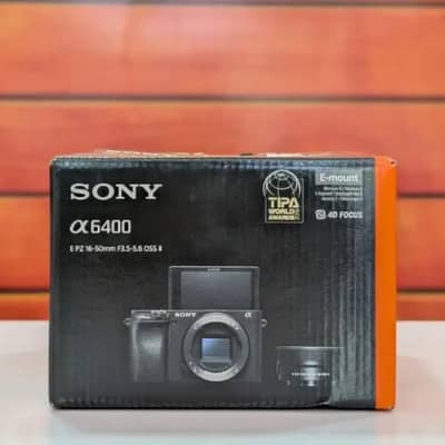 Sony A6400 With Lense - Neat & Original
