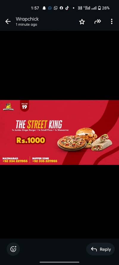 fast food helper requid