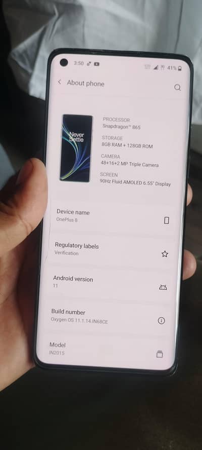 one plus 8 full ok no open no repair