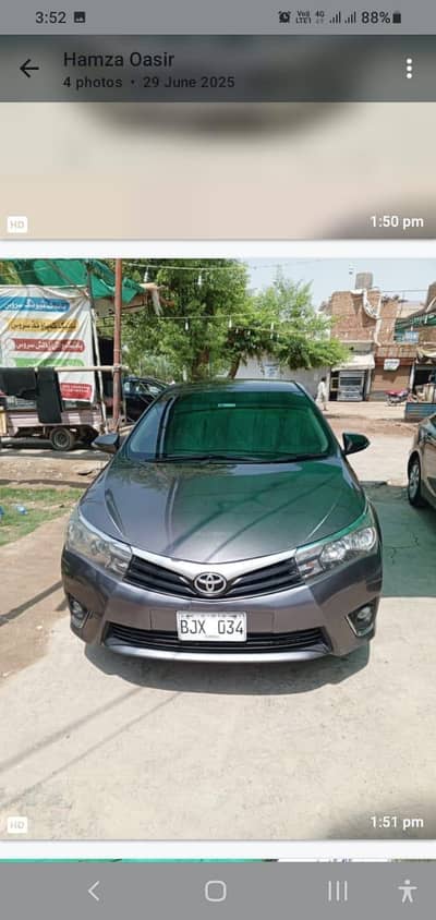 Toyota Corolla gli 2017 metallic colour 10/9 condition