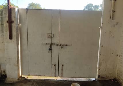 Heavy Iron Gate with lock and keys