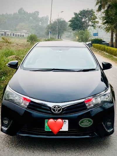 Toyota Corola XLi 2017 Coverted To GLi