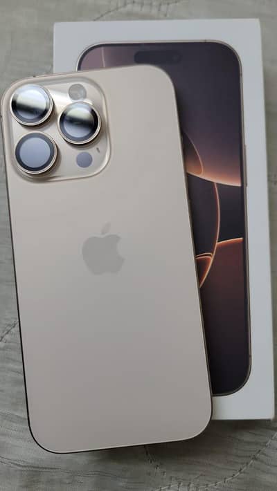 iPhone 16 Pro - Desert Titanium | JV | 100% Battery (Like New)