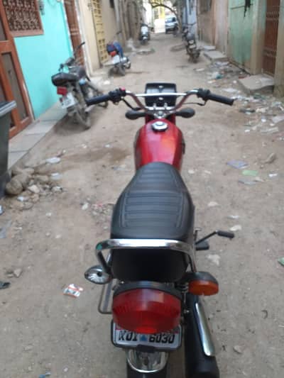 125 model 2021 Karachi number