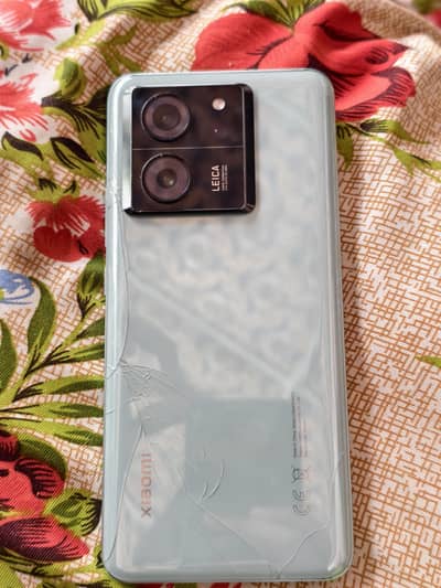 Xiaomi 13t Meadow Green Back break official pta