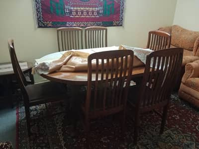 Wooden dinning set