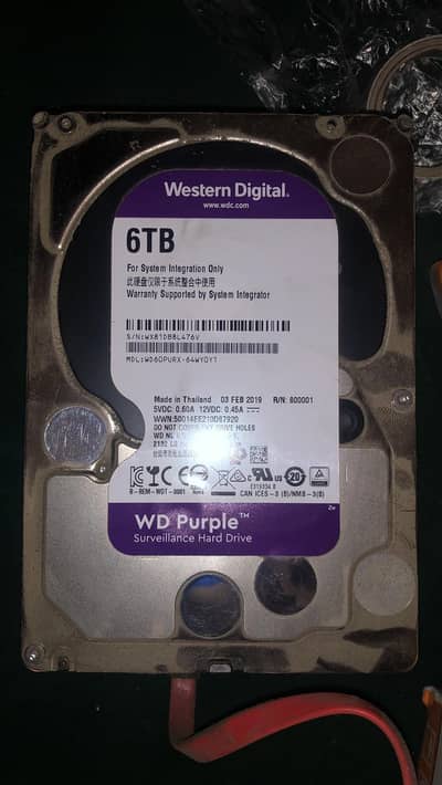6 terabite hard drive
