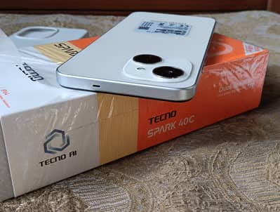 Tecno spark 40c Brand New condition