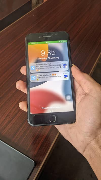 iphone 7plus pta proved 128gb
