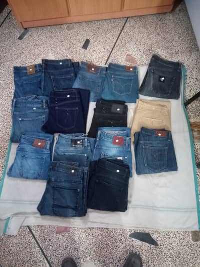 Imported Jeans Pants Used Genion