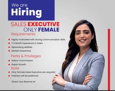 Sales Executive (female)