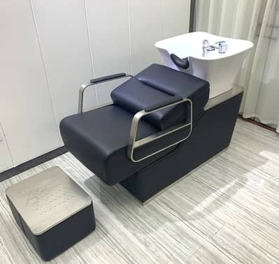 Saloon chair Barber Chair hair wash unit pedicure massage bed Trolley