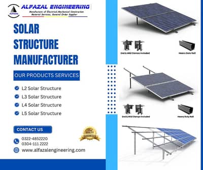 Solar Structure / L2 L3 Solar  Structurev / Elevated Solar Structure
