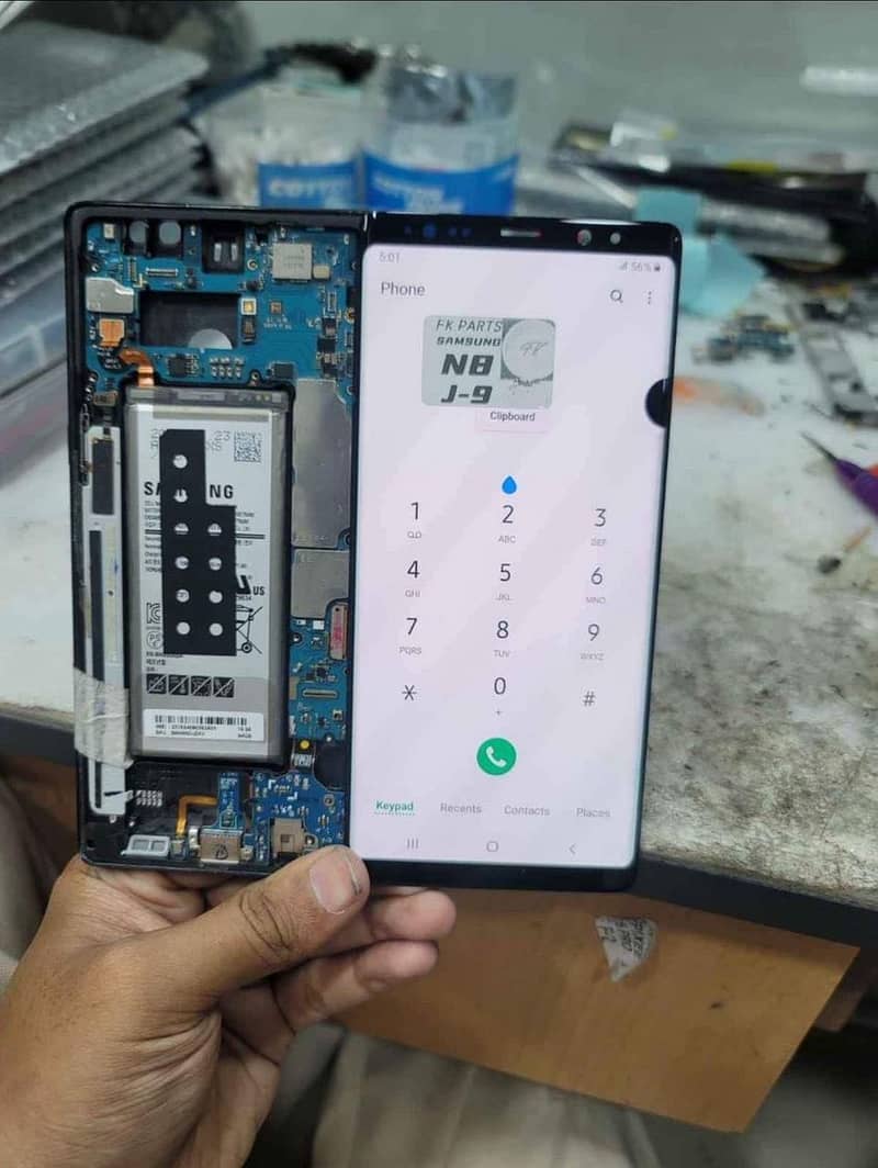 Note 8 Doted Panel Only 0